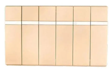 TJ V9 Series 6 Gang Flush Switch Price in Pakistan 