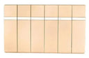 TJ V9 Series 1-6 Gang Light Flush Switch