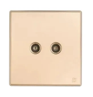 TJ V9 Series 2 Gang TV Outlet Price in Pakistan Main image