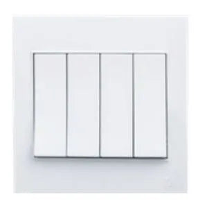 TJ VL Series 4 Gang Flush Switch Price in Pakistan