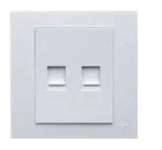 TJ VL Series 2 Gang Telephone Outlet Price in Pakistan Main image
