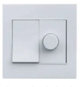 TJ VL Series 1 Switch + 1 Dimmer Price in Pakistan Main image