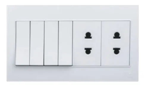 TJ VL Series 4 Switch + 2 Socket Price in Pakistan