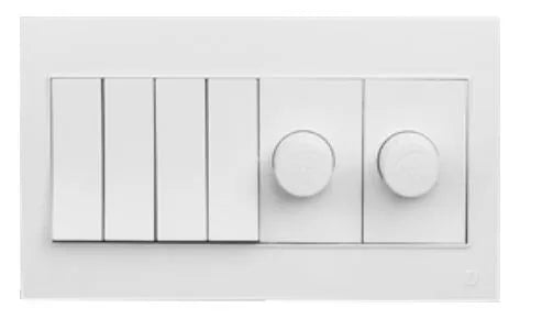 TJ VL Series 4 Switch + 2 Dimmer Price in Pakistan
