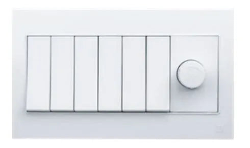 TJ VL Series 6 Switch + 1 Dimmer Price in Pakistan