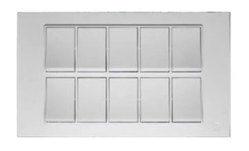 TJ VLS Series 10 Gang Flush Switch Price in Pakistan