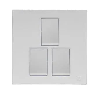 TJ VLS Series 3 Gang Flush Switch Price in Pakistan