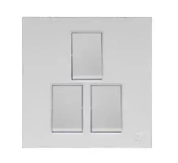 TJ VLS Series 3 Gang Flush Switch Price in Pakistan