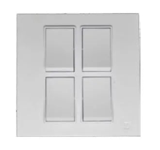 TJ VLS Series 4 Gang Flush Switch Price in Pakistan