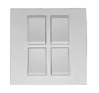 TJ VLS Series 4 Gang Flush Switch Price in Pakistan