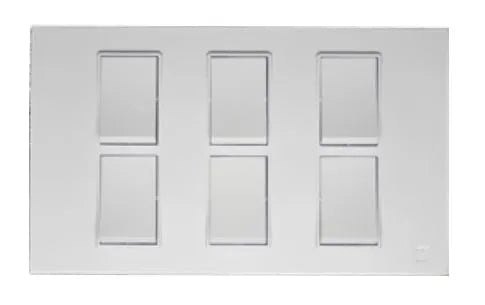 TJ VLS Series 6 Gang Flush Switch Price in Pakistan