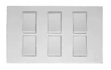 TJ VLS Series 6 Gang Flush Switch Price in Pakistan