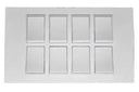 TJ VLS Series 1-10 Gang Light Flush Switch
