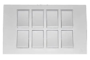 TJ VLS Series 8 Gang Flush Switch Price in Pakistan
