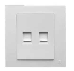 TJ VLS Series 2 Gang Telephone Outlet Price in Pakistan