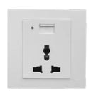 TJ VLS Series 3 Pin Switch Universal Socket with USB