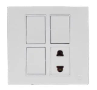 TJ VLS Series 3 Switch + 1 Socket Price in Pakistan