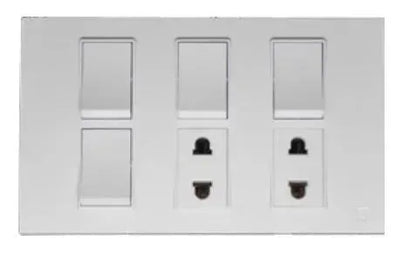 TJ VLS Series 4 Switch + 2 Socket Price in Pakistan