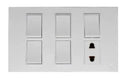 TJ VLS Series Switch + 1 Socket with Shutter