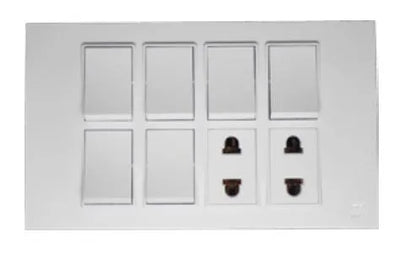 TJ VLS Series 6 Switch + 2 Socket Price in Pakistan