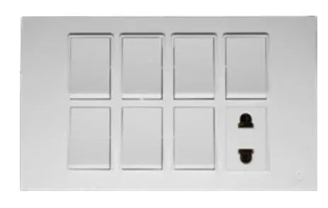 TJ VLS Series 7 Switch + 1 Socket Price in Pakistan