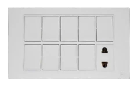 TJ VLS Series Switch + 1 Socket with Shutter Secondary image