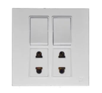 TJ VLS Series 2 Switch + 2 Socket Price in Pakistan