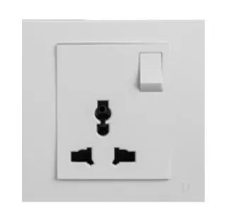 TJ VLS Series 3 Pin Switch Universal Socket Price in Pakistan Main image