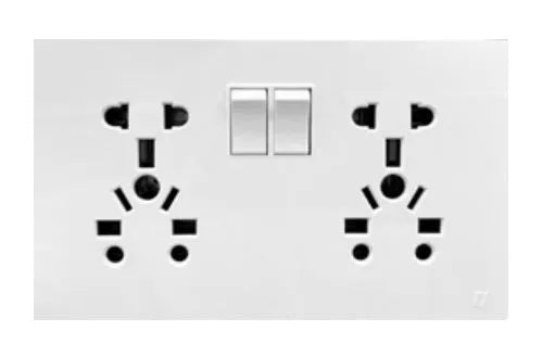 TJ VLS Series Twin 5 Pin Multi Socket Price in Pakistan