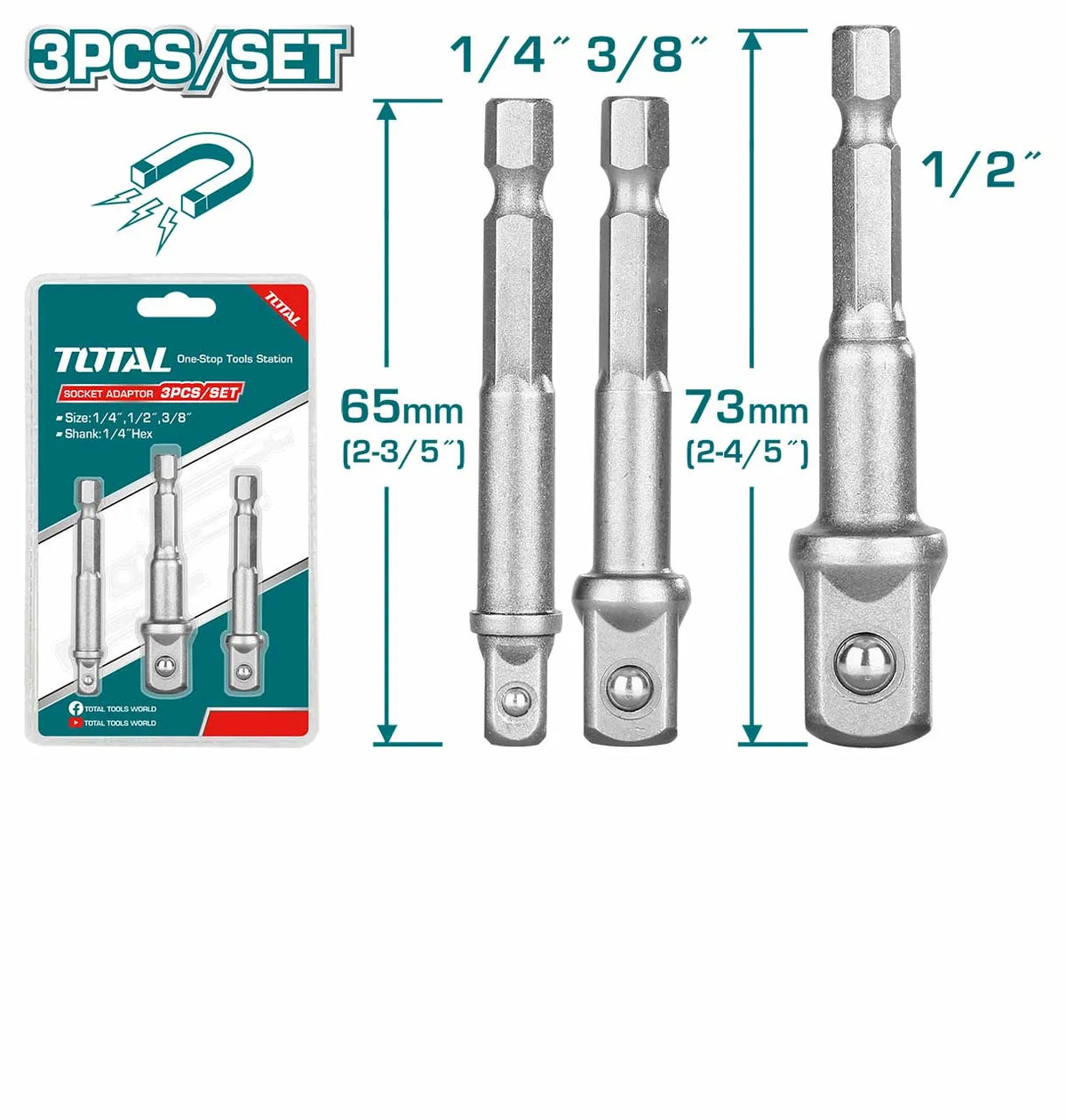 Total Socket Adaptor Price in Pakistan Main image