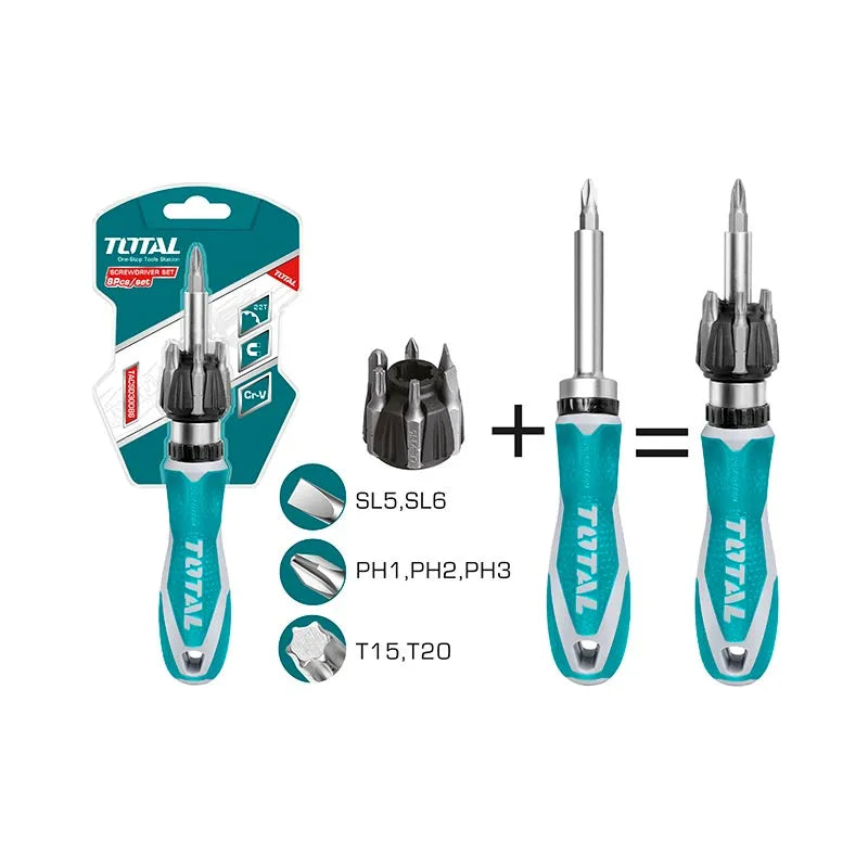 Total Ratchet Screwdriver Set Price in Pakistan Main image