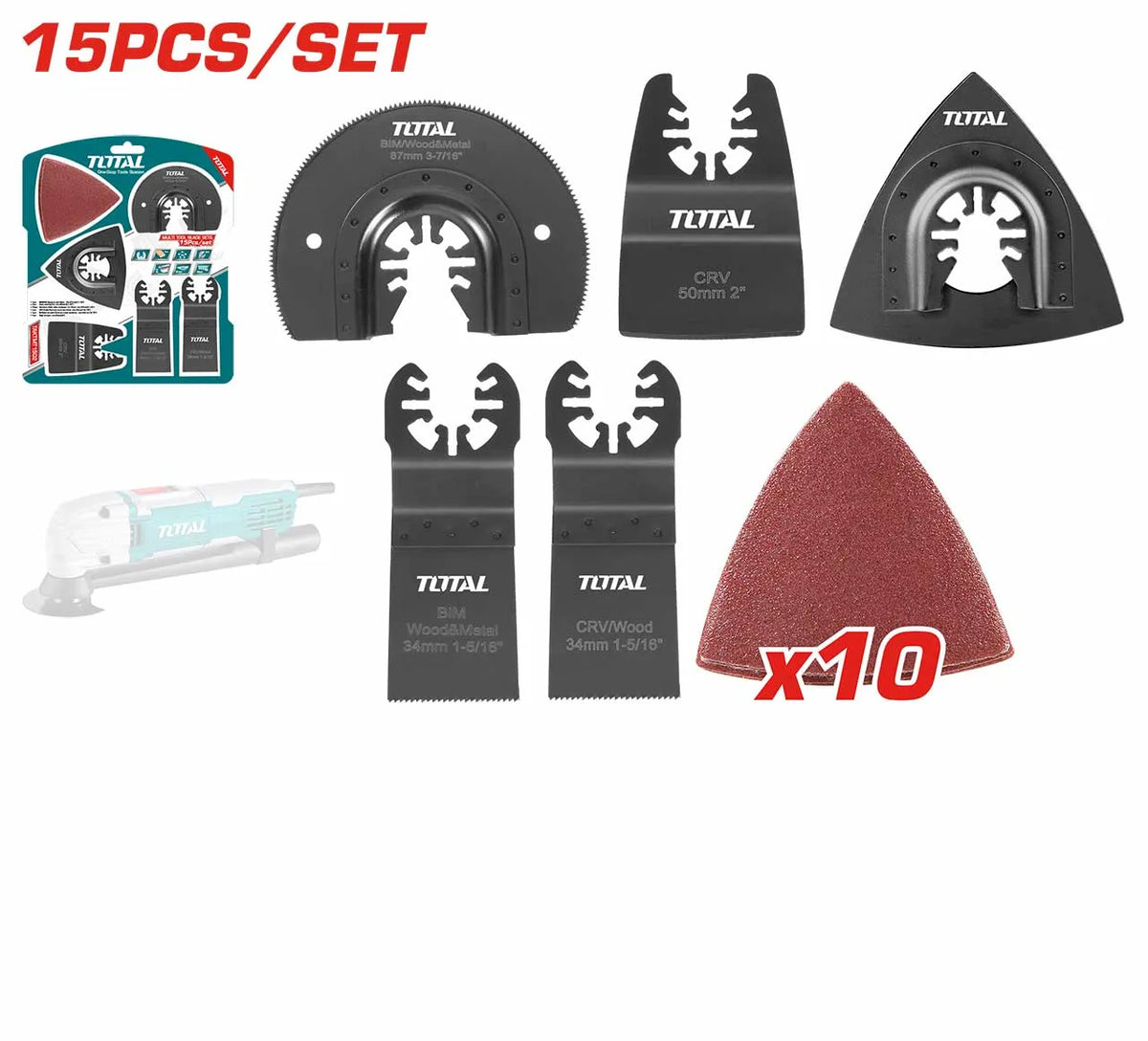 Total Tool Blade Sets Price in Pakistan Main image