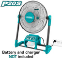 Total TFALI2001 Cordless Lithium-Ion Fan