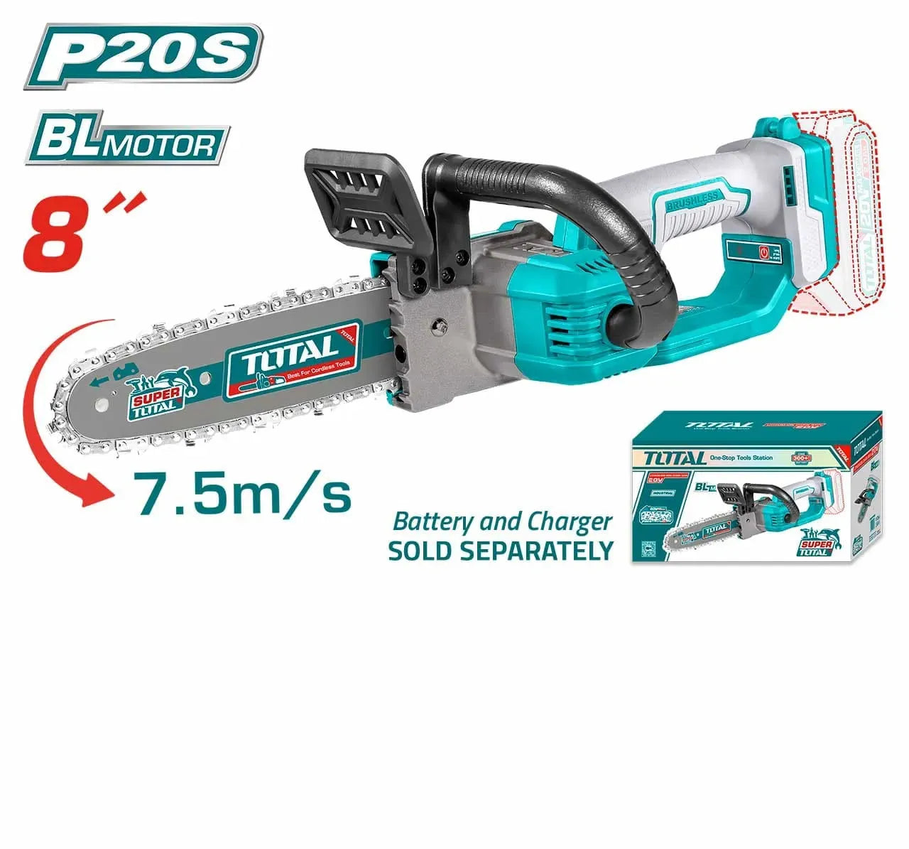 Total TGSLI2085 Cordless Chain Saw Secondary image