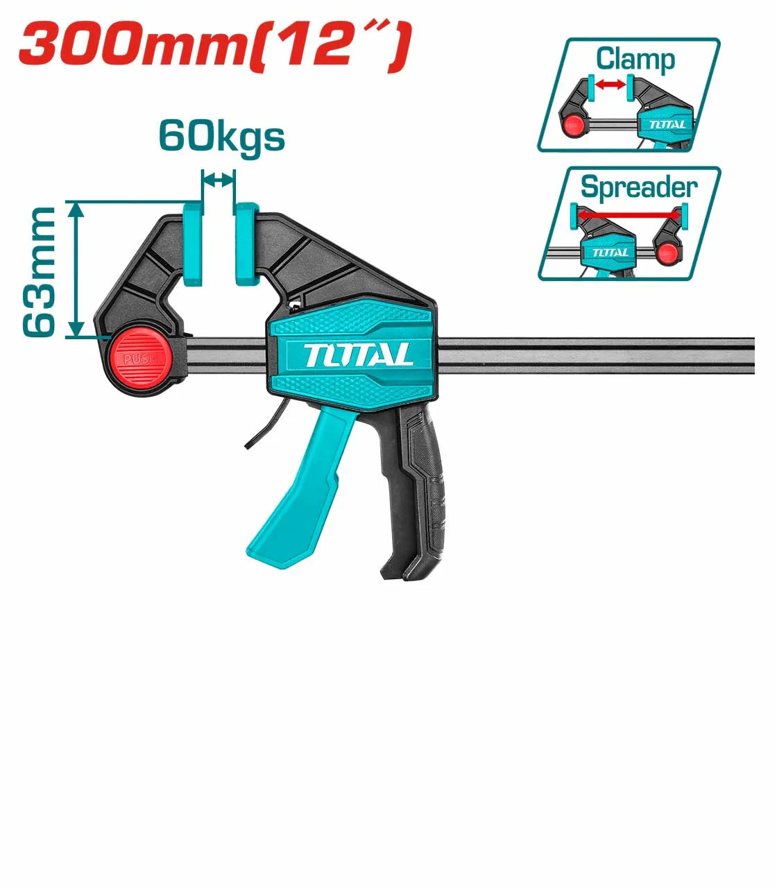 Total Quick Bar Clamps Price in Pakistan Main image