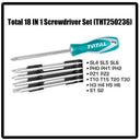 Total THT250236 18 IN 1 Screwdriver Set
