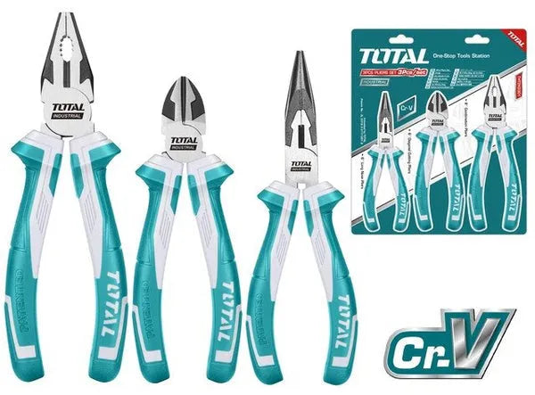 TOTAL THT2K0301 3 Pcs Pliers Set Price in Pakistan Main image