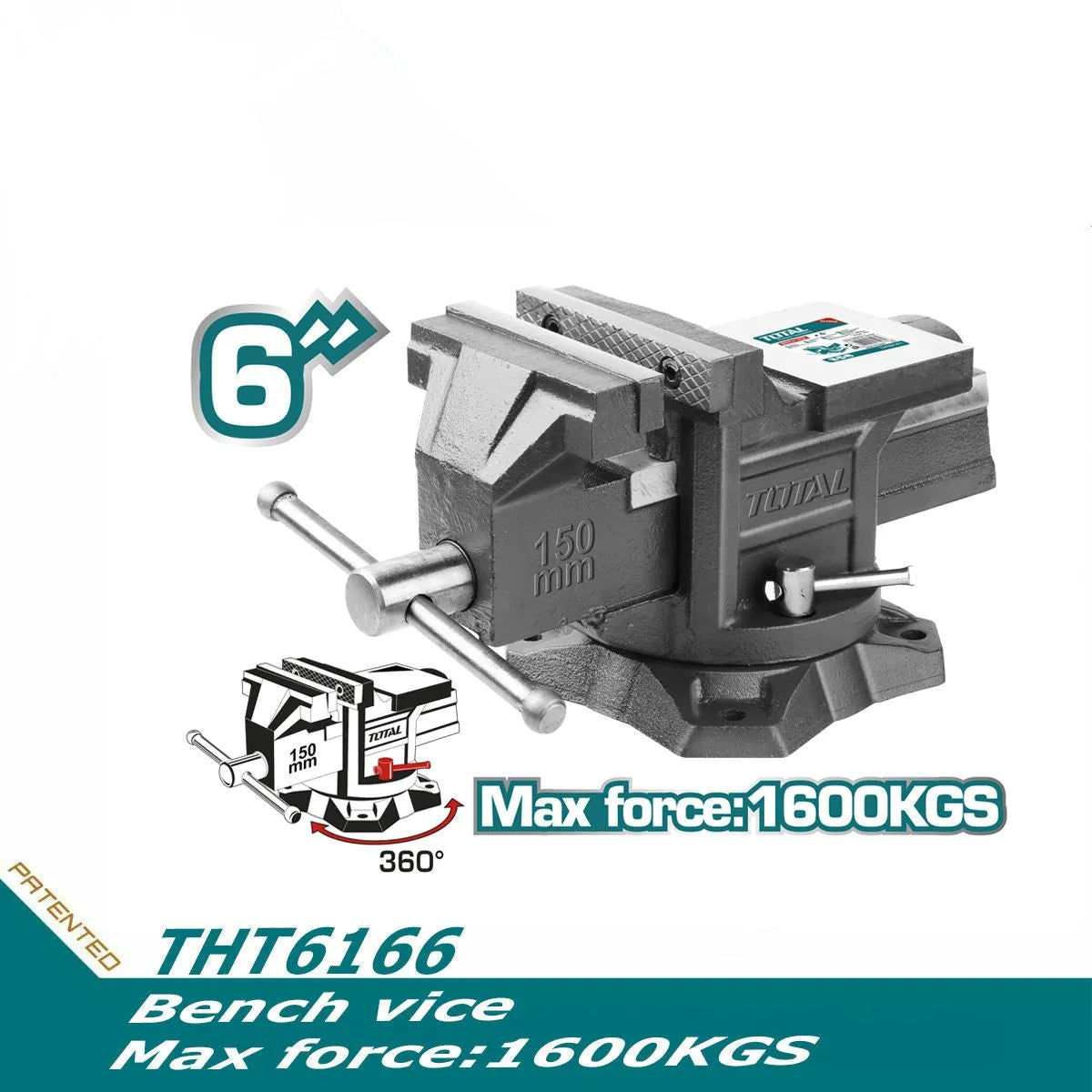 Total Bench Vice Price in Pakistan Main image