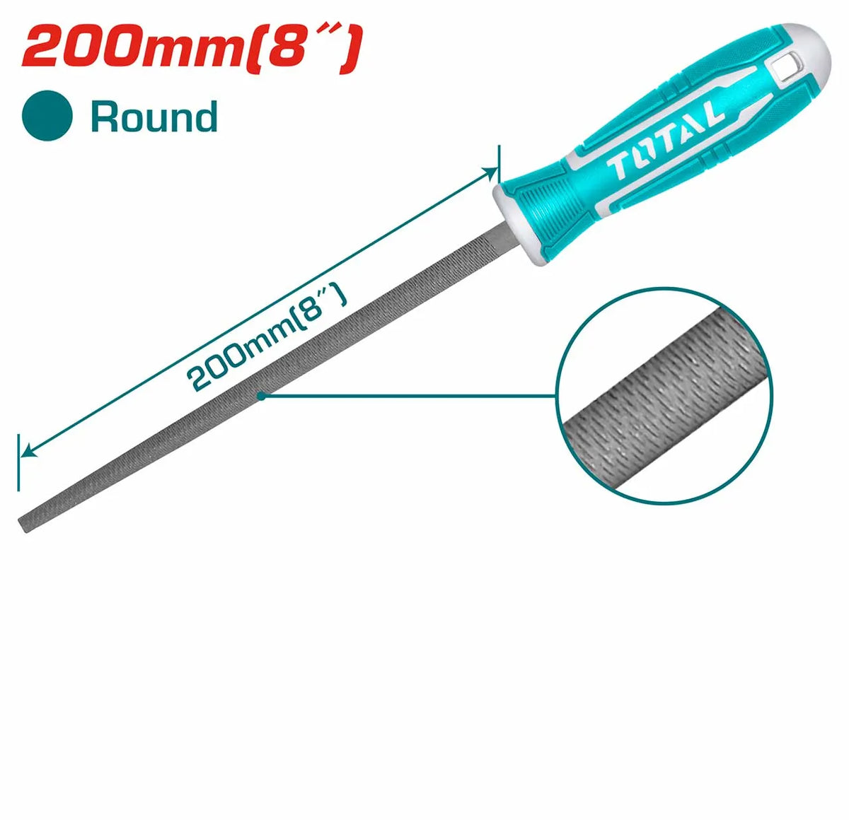 Total Round Steel File Price in Pakistan Main image