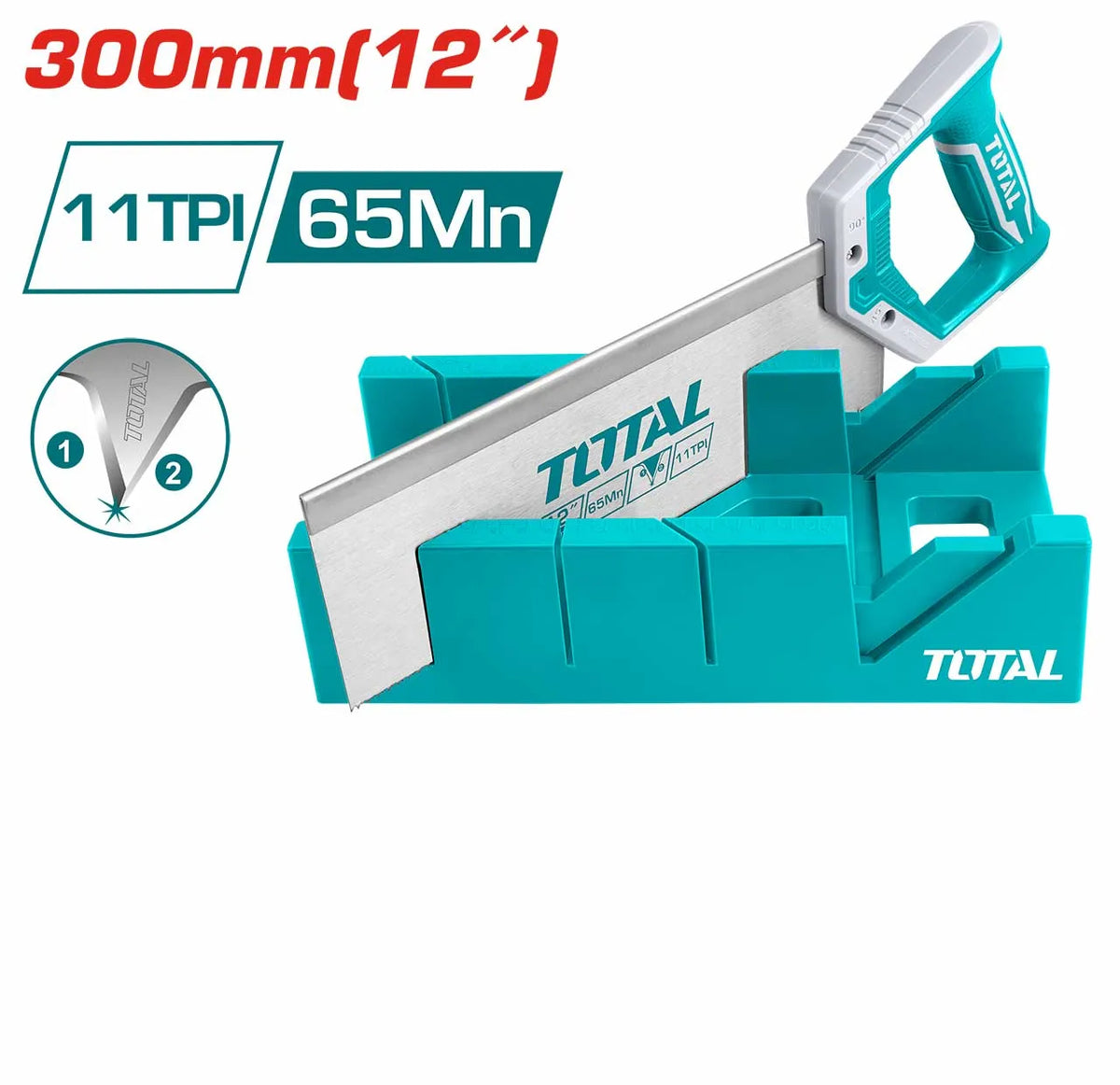 Total Mitre Box and Back Saw Set Price in Pakistan Main image