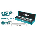 Total THTL121101 10Pcs Socket Set