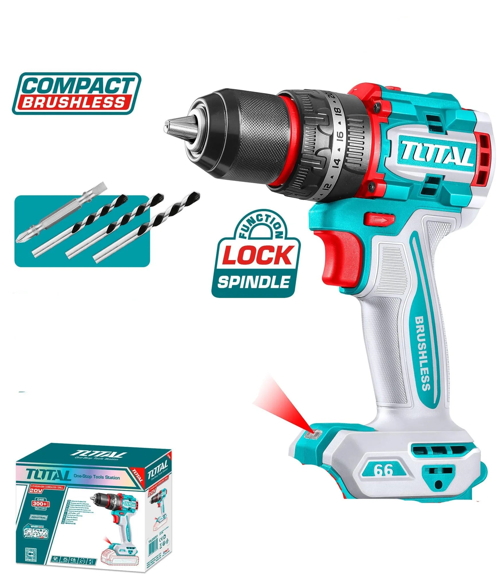 Total TIDLI205581 Cordless Impact Drill Secondary image