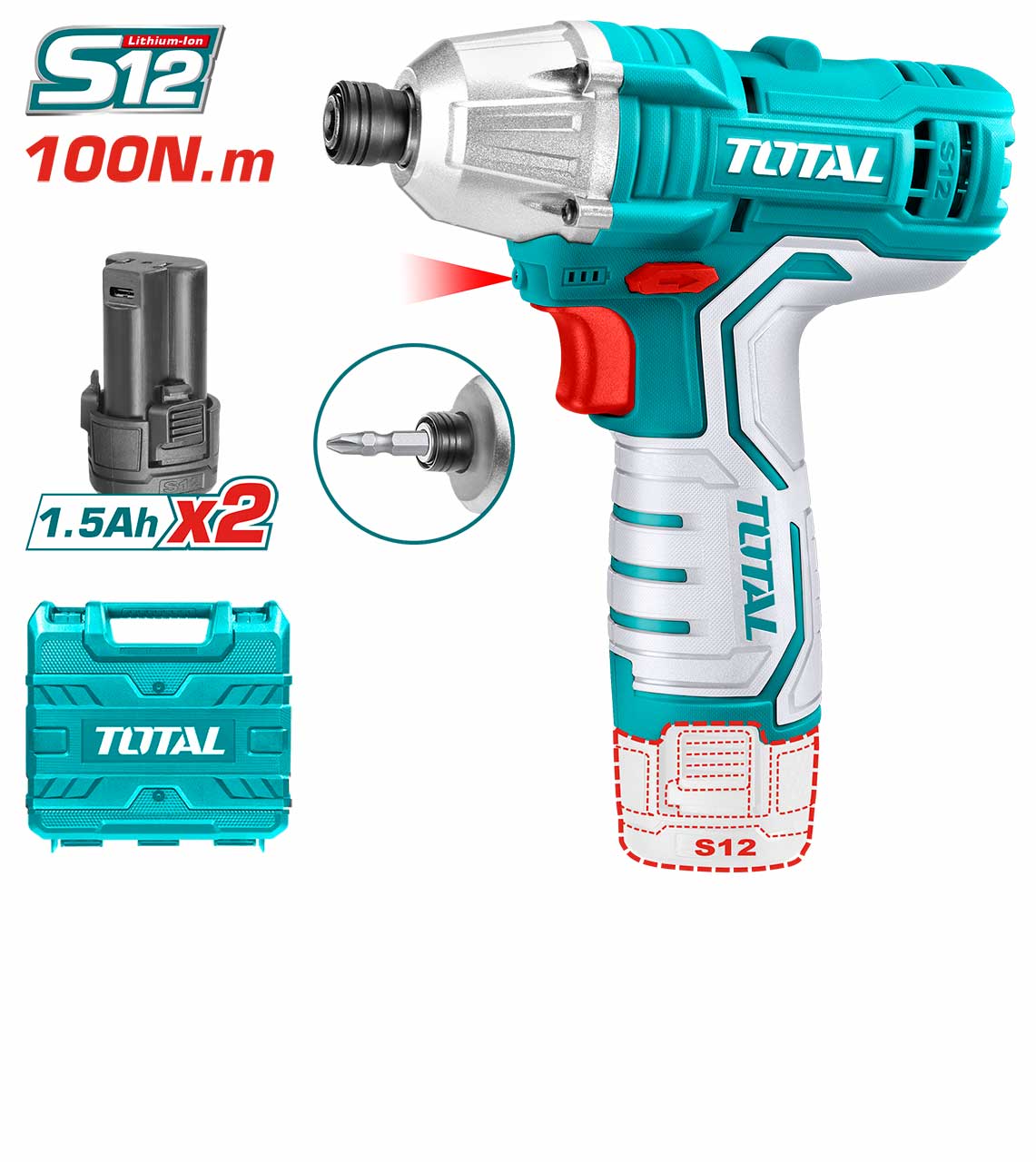 Total Impact Driver Drill Price in Pakistan