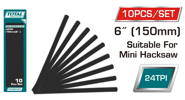 Total Hacksaw Blade Price in Pakistan 
