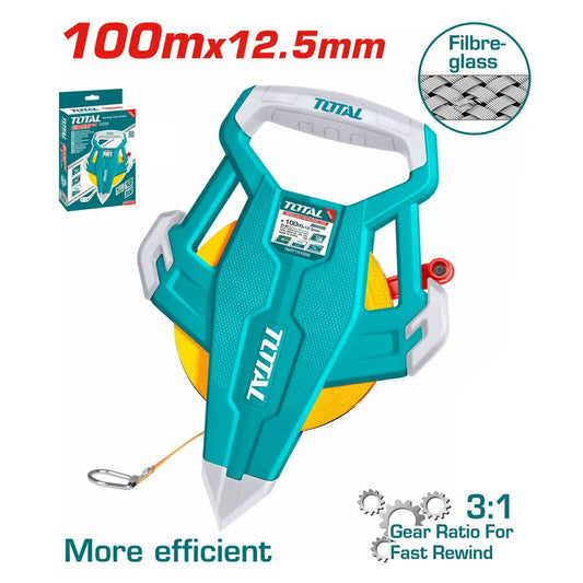 Total TMTF131006 Fibreglass measuring tape 100m Price In Pakistan