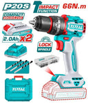 Total tool TIDLI20668 Compact Brushless Cordless Impact Drill