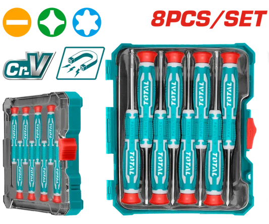 Total Tools THT250826 8 Pcs Precision Screwdriver Set Price in Pakistan