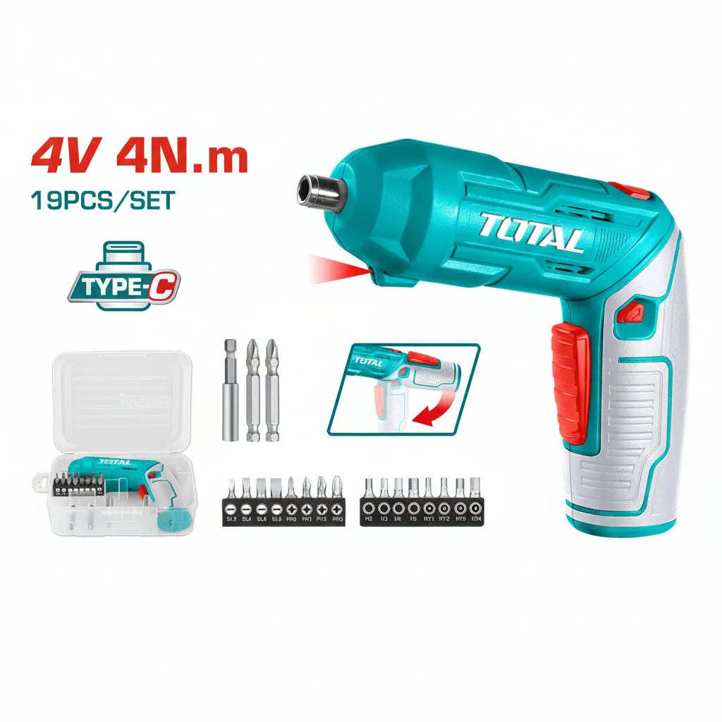 Total Tools TSDLI0442 Li-ion Cordless Screwdriver Price in Pakistan
