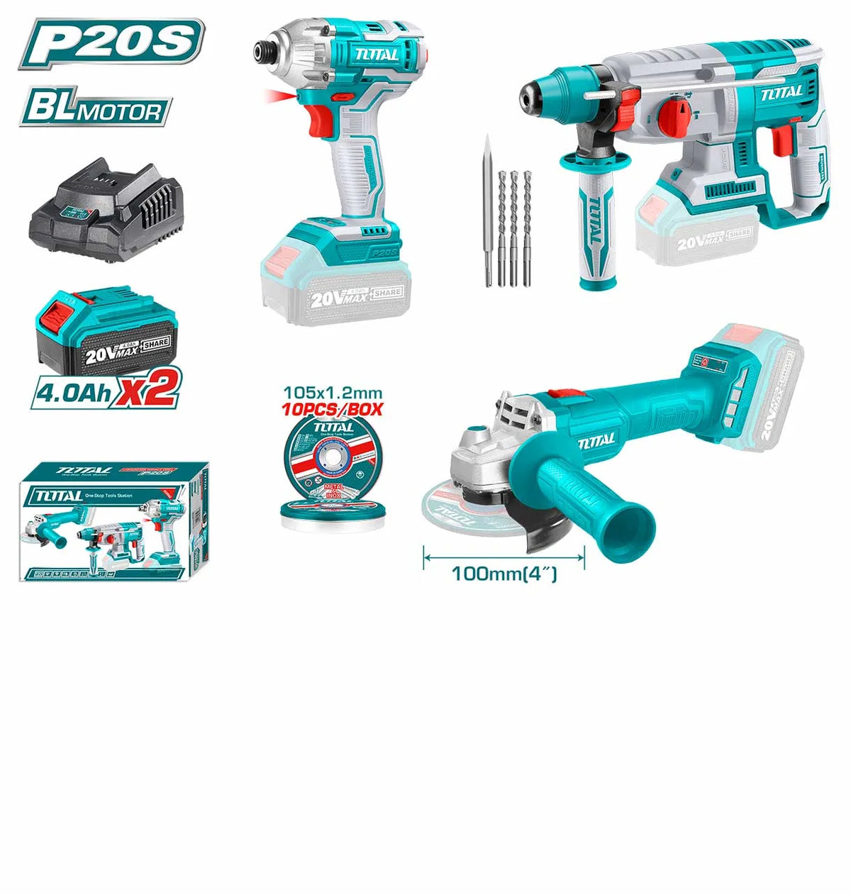 Total 3 pcs Combo Kit Price in Pakistan Main image