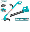 Total TOSLI23024 Lithium-ion Grass Trimmer and Blower Combo Kit